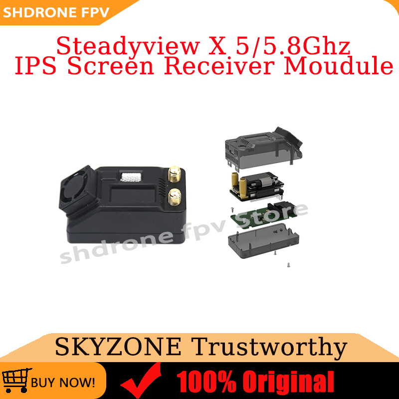 Skyzone Steadyview X Receiver Module - Novo módulo receptor de tela skzyone