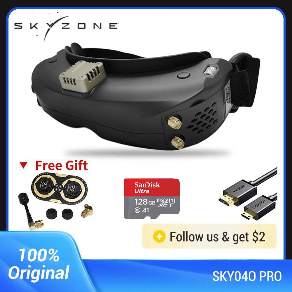 Skyzone Sky04O Pro Fpv Goggles - Óculos FPV Skyzone SKY04O PRO 1280x720