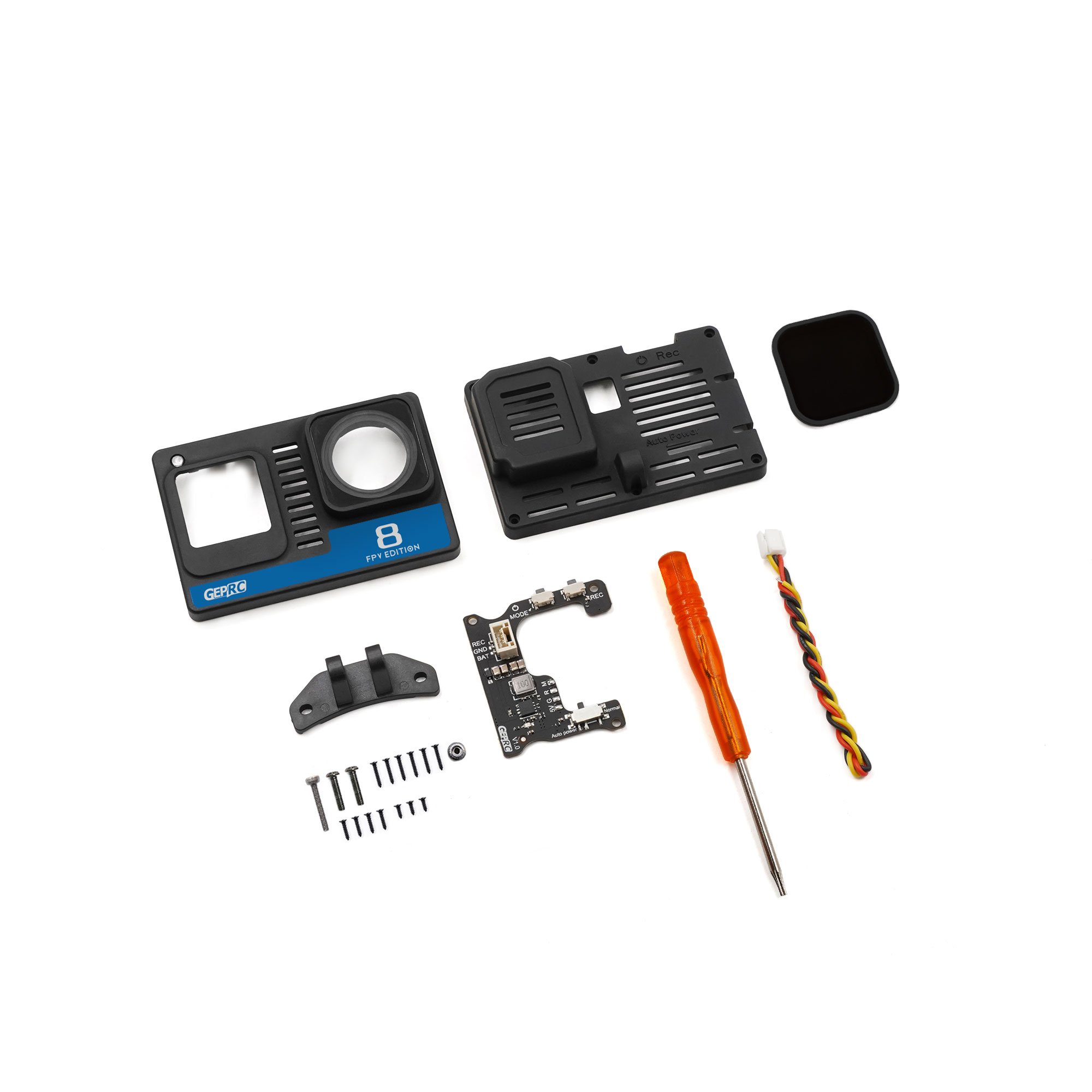 Walksnail Avatar Hd Goggles X - Geprc caso nu com placa bec