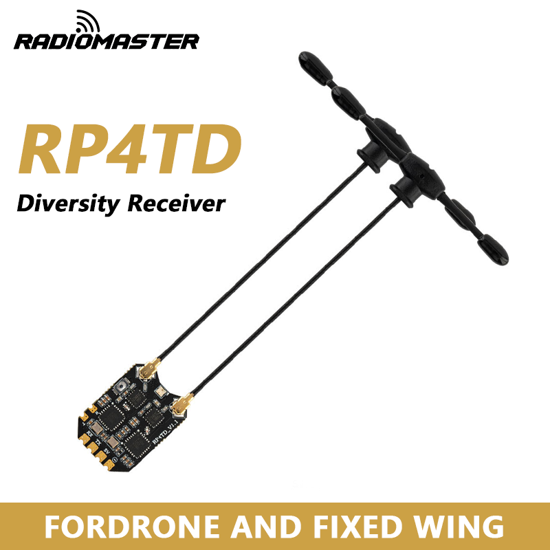 Foxeer Reaper Extreme 2.5W Vtx - Receptor RadioMaster RP4TD ExpressLRS 2.4GHz Diversity