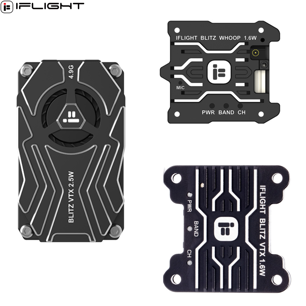 Iflight Blitz 1.6W 5.8G Vtx - Iflight BLITZ Whoop 5.8G/4.9G 2.5W/1.6W VTX