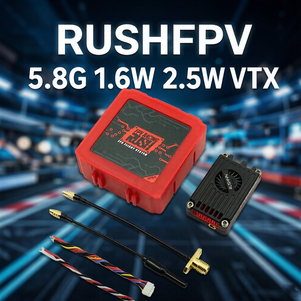 Rushfpv Rush Max Solo 5.8G 2.5W Vtx - RUSHFPV RUSH MAX SOLO / TANK