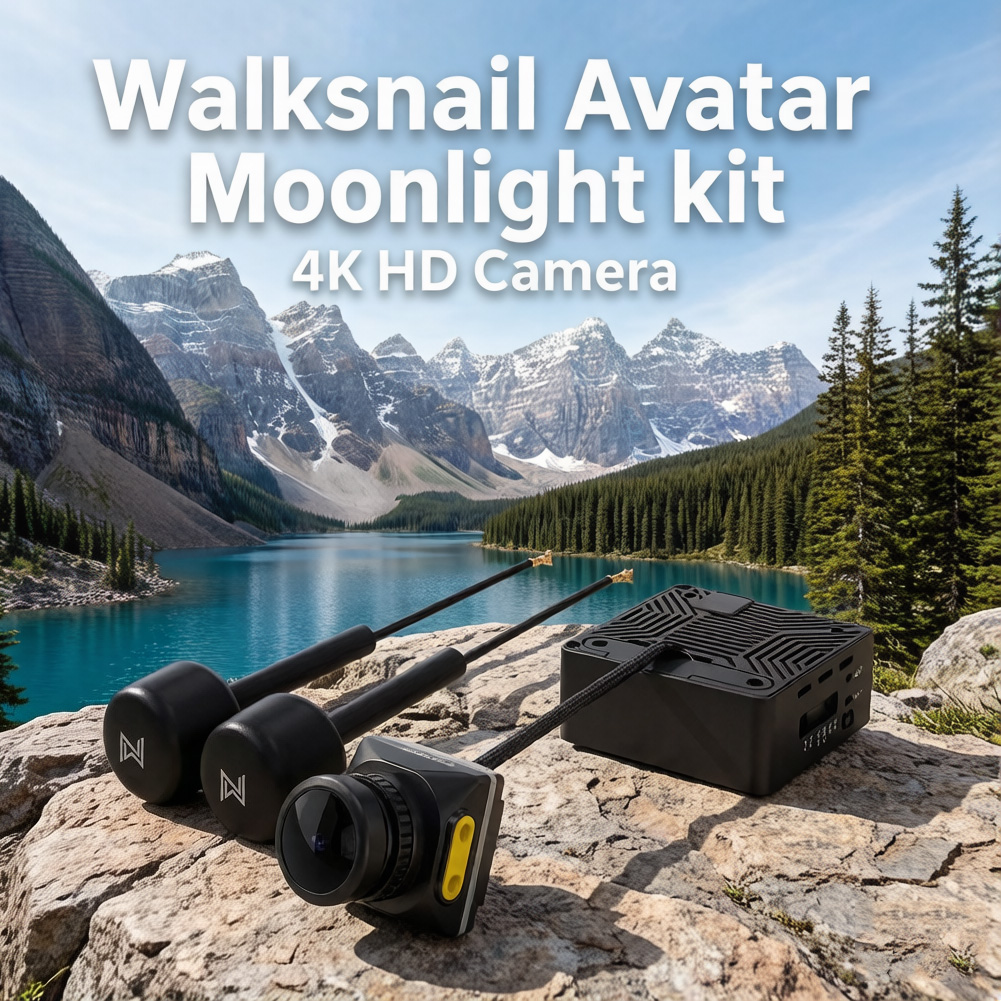 Kit Caddx Walksnail Avatar Moo - Walksnail Avatar Hd Moonlight Kit 4K avaliação e preço