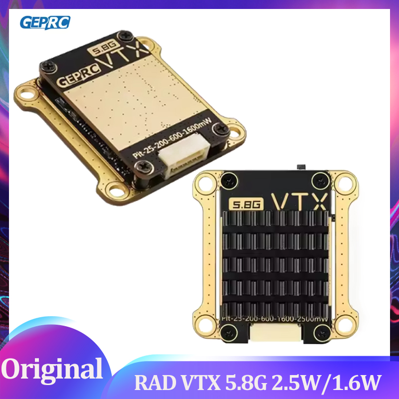 Transmissor de Vídeo Ajustável - Geprc Rad Vtx 5.8G 2.5W avaliação e preço