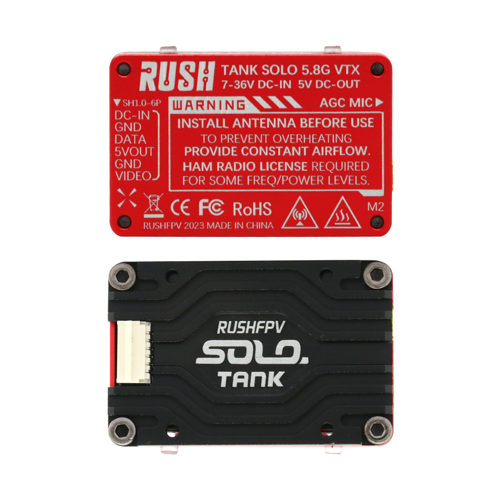 Transmissor de Vídeo RUSH Solo - Foxeer Reaper Extreme 2.5W Vtx avaliação e preço