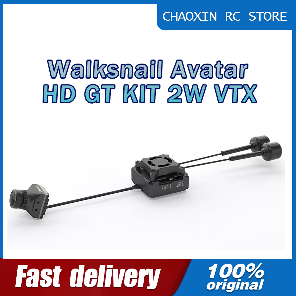 Câmera Walksnail Avatar GT KIT - Walksnail Avatar Gt Kit 2W Vtx avaliação e preço